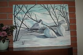 VERA ACKERMAN PAINTING