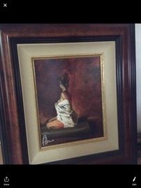 Framed Peter Oneil Giclee