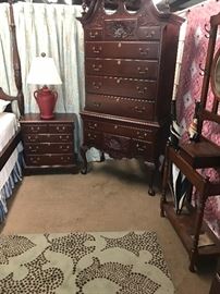 High End 
Link Taylor  for Lexington Furniture 
Solid Mahogany Highboy 