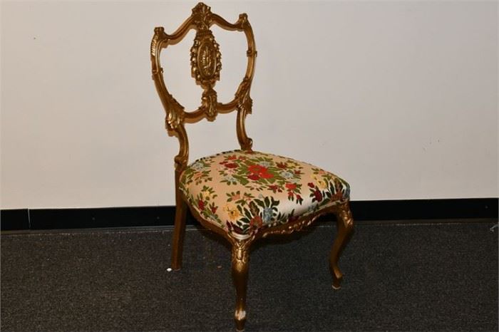 23. French Style Boudoir Chair