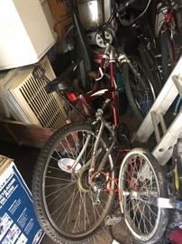 Schwinn unicycle and many other bikes.