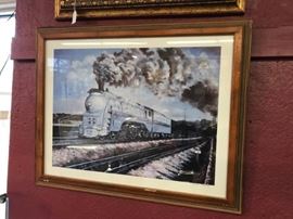 Blue Goose Santa Fe RR Picture