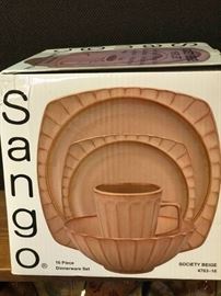 Sango Society Beige 14 Pieces