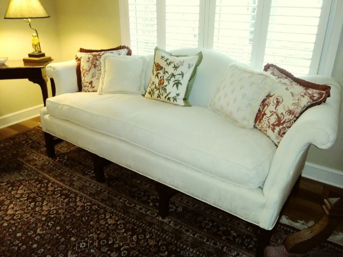 Antique sofa/down filled