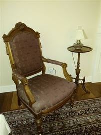 many antique chairs, different styles