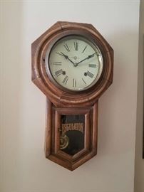 Oak Regulator wall  clock 