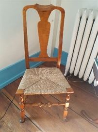 One of several early side chairs
