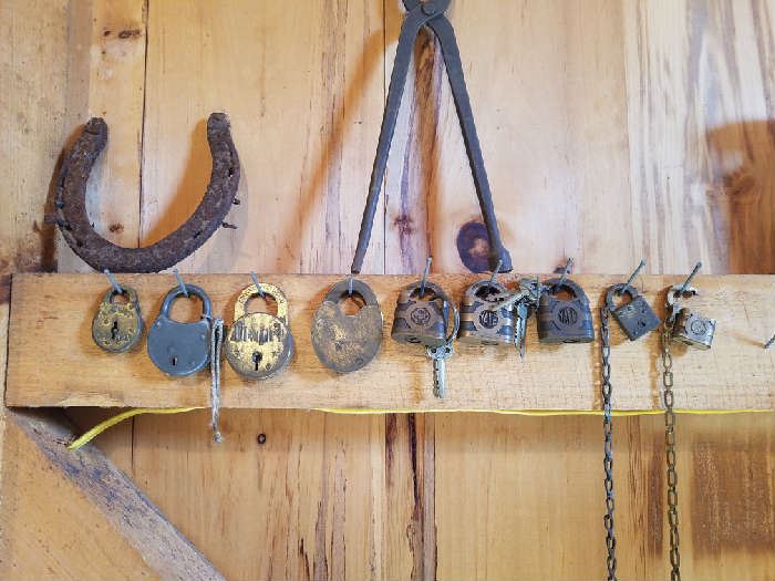 Antique Locks and keys