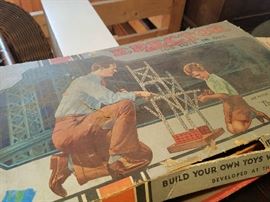 Vintage Erector set 