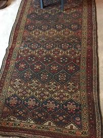 One of several antique scatter rugs, various sizes, patterns and conditions