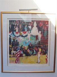 Leroy Nieman 'The President's Birthday Party 1692' signed and numbered