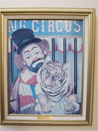 double signed Red Skelton prints