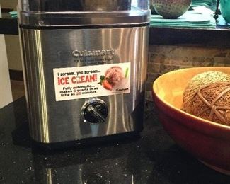 Cuisinart Ice Cream Machine