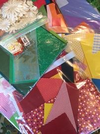 Scrapbooking Papers and Embellishments