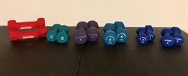 Various weights and sizes