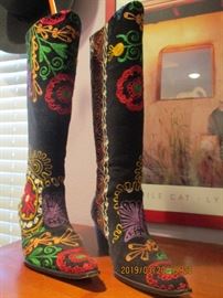 Embroidered Boots 
