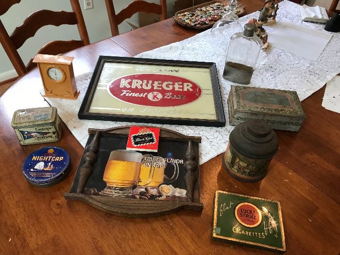 Beer Things & Tobacco Tins