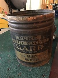 Lard Tin