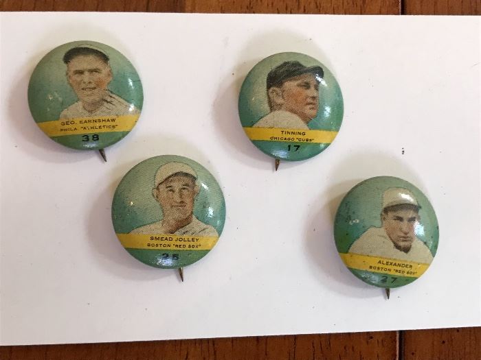 Old Baseball Pins