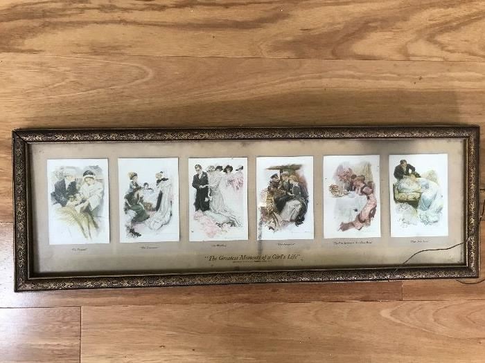 "The Greatest Moments of a Girl's Life" Framed Print