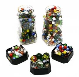 ANTIQUE & VINTAGE MARBLE LOT