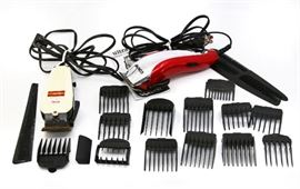 CONAIR RED HAIR CLIPPER TRIMMER KIT & WAHL TRIMMER