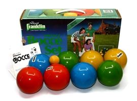 ITALIAN HERITAGE BOCCE BALL LAWN GAME VINTAGE