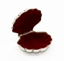 MEN'S JEWELRY BOX & CLAM SHELL JEWELRY CASKET