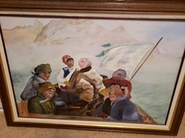 Original Framed Oil by A. Kmetovic - AskArt