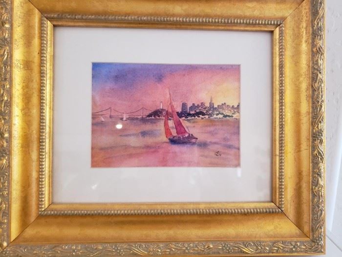 Watercolor by Olin