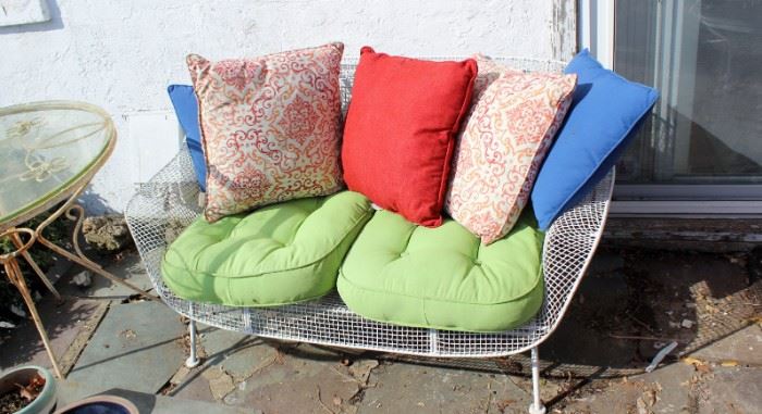 *Russell Woodward Mid Century Modern Patio Set W/Lounge Chair & Love Seat!