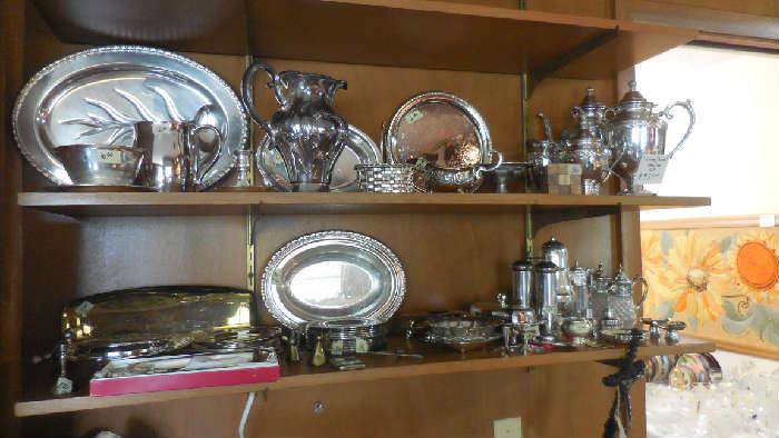 silver plated items