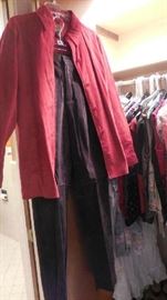suede jacket/pants