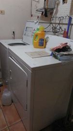 Amana washer is sold. Admiral dryer still available