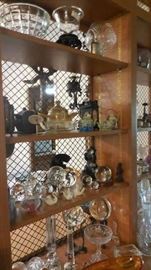 Asian antique teapots, USSR crystal, collectables, Steuben, Wedgwood, etc.