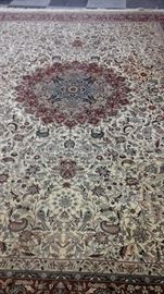 Wool rug 170" l x 119" w