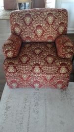 Beautiful Michael Thomas club chairs. One of two.