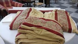 Custom made draperies 