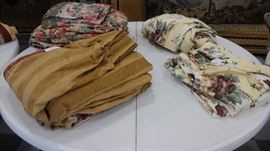 Custom made draperies 