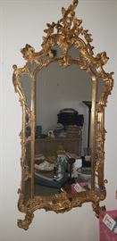 Antique Gilt Mirror