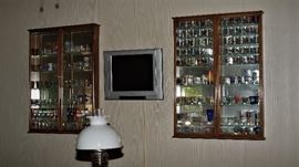Shot glass Collection, Display Cases