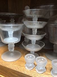 3 face glassware - as seen in the Henry Ford museum there is loads of this