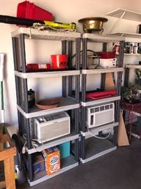 Window air conditioners, Korean bbq brass, supplies for ikebana - one of the air conditioners sold