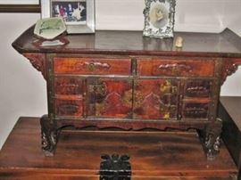 small table-top chest