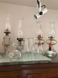 Antique Oil Lamps