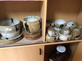 Raku, homemade beer maker, shelves