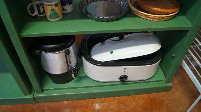 roaster, coffee pot