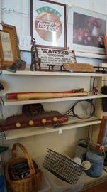 sport items and decor