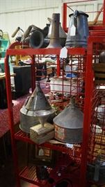 funnels and granite ware