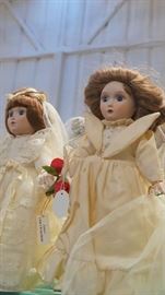 Danberry Mint Bridal dolls